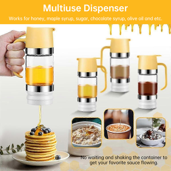 Use it for honey, maple syrup, chocolate syrup or olive oil